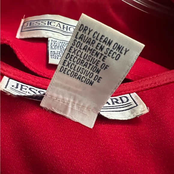 Jessica Howard Red 2-Piece Evening Dress – Size 16 - Picture 8 of 8